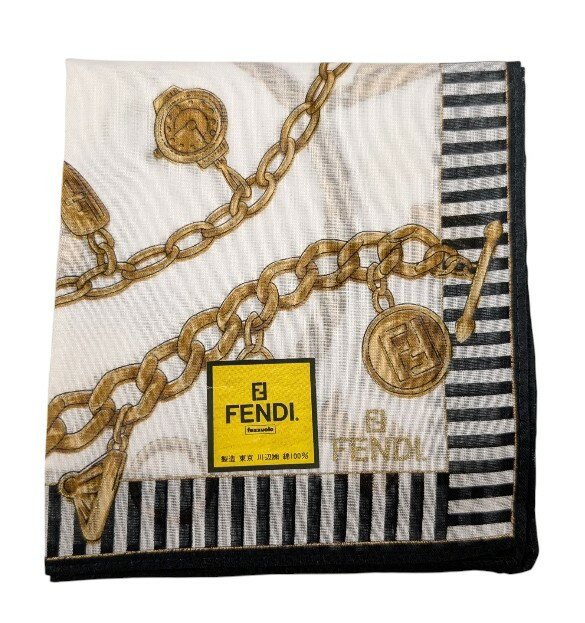 楽天市場】FENDI フェンディ（柄ストライプ）（ハンカチ・ハンドタオル