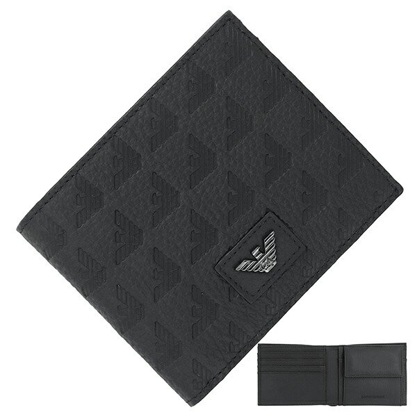 楽天市場】【10%OFF】 エンポリオ アルマーニ 二つ折り財布 メンズ