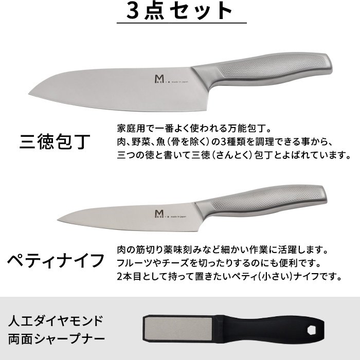 楽天市場】楽天SS+4倍日 MAC+a 【 三徳セット 】 マックプラスエー