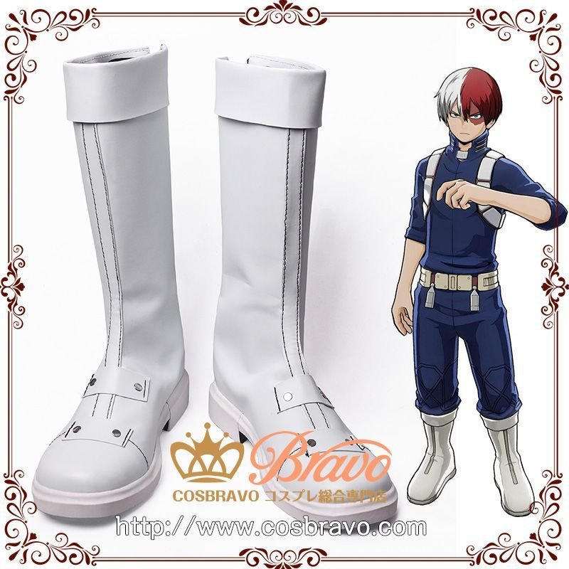 僕のヒーローアカデミア 轟焦凍 3代目ヒーロースーツ コスプレ靴