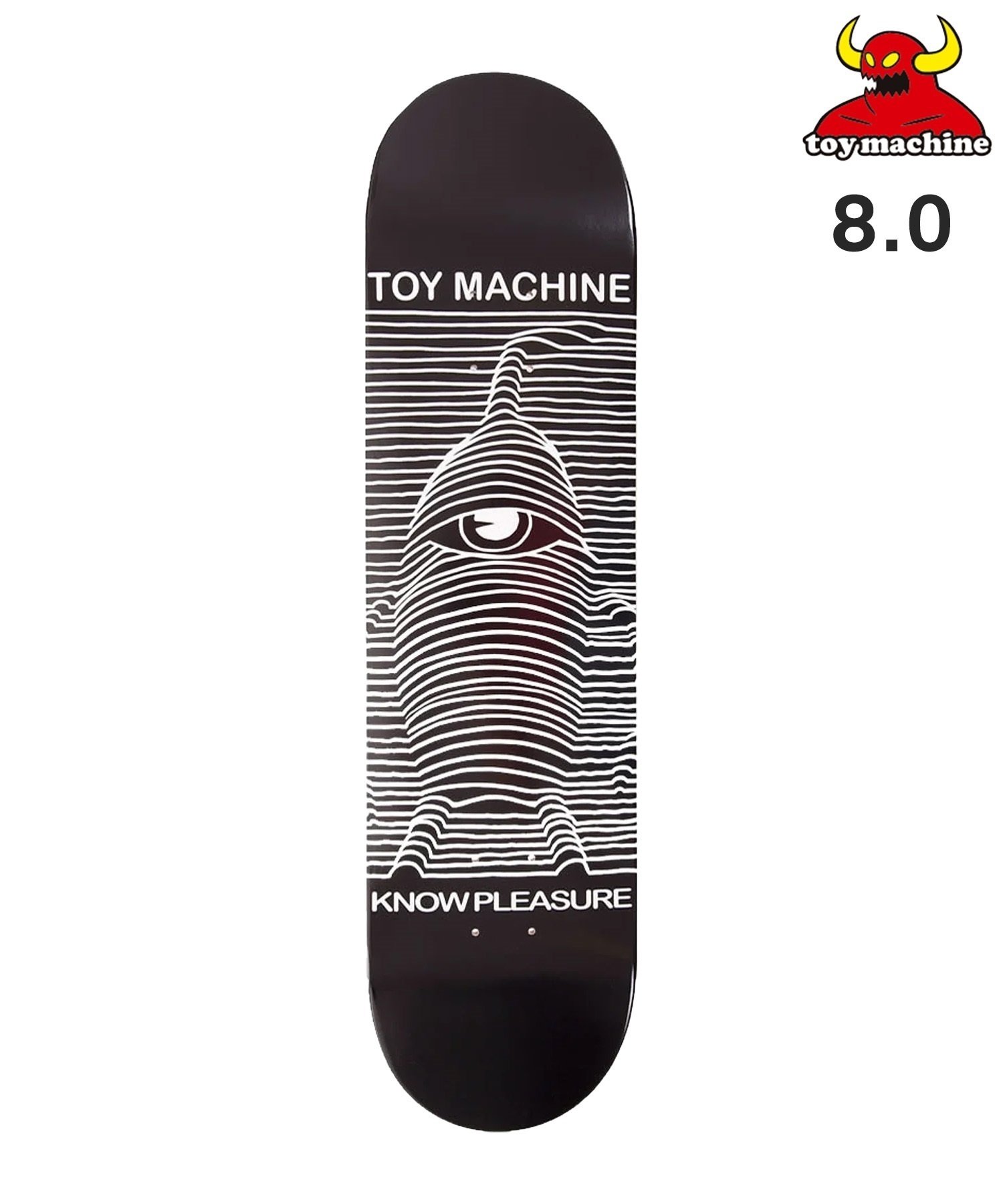 TOY MACHINE トイマシーン スケートボード デッキ 8.0inch TOY
