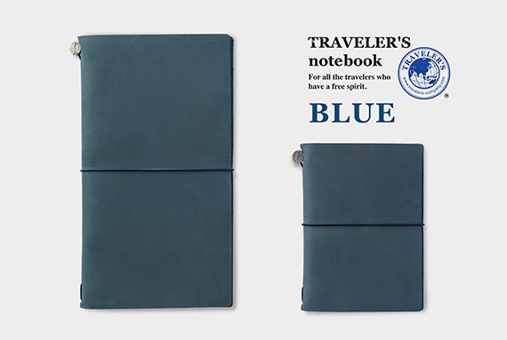 TRAVELER'S notebook Blue トラベラーズファクトリー 公式オンライン