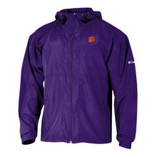 Clemson Columbia Prodigy Full-Zip Windbreaker