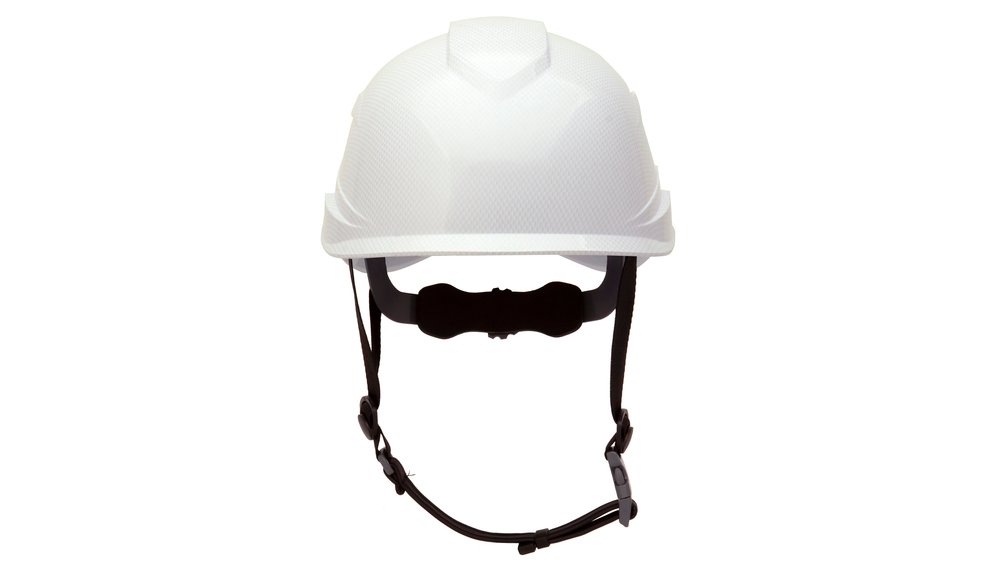 White Cap | Ridgeline XR7 White 6-Point Ratchet Climber Helmet