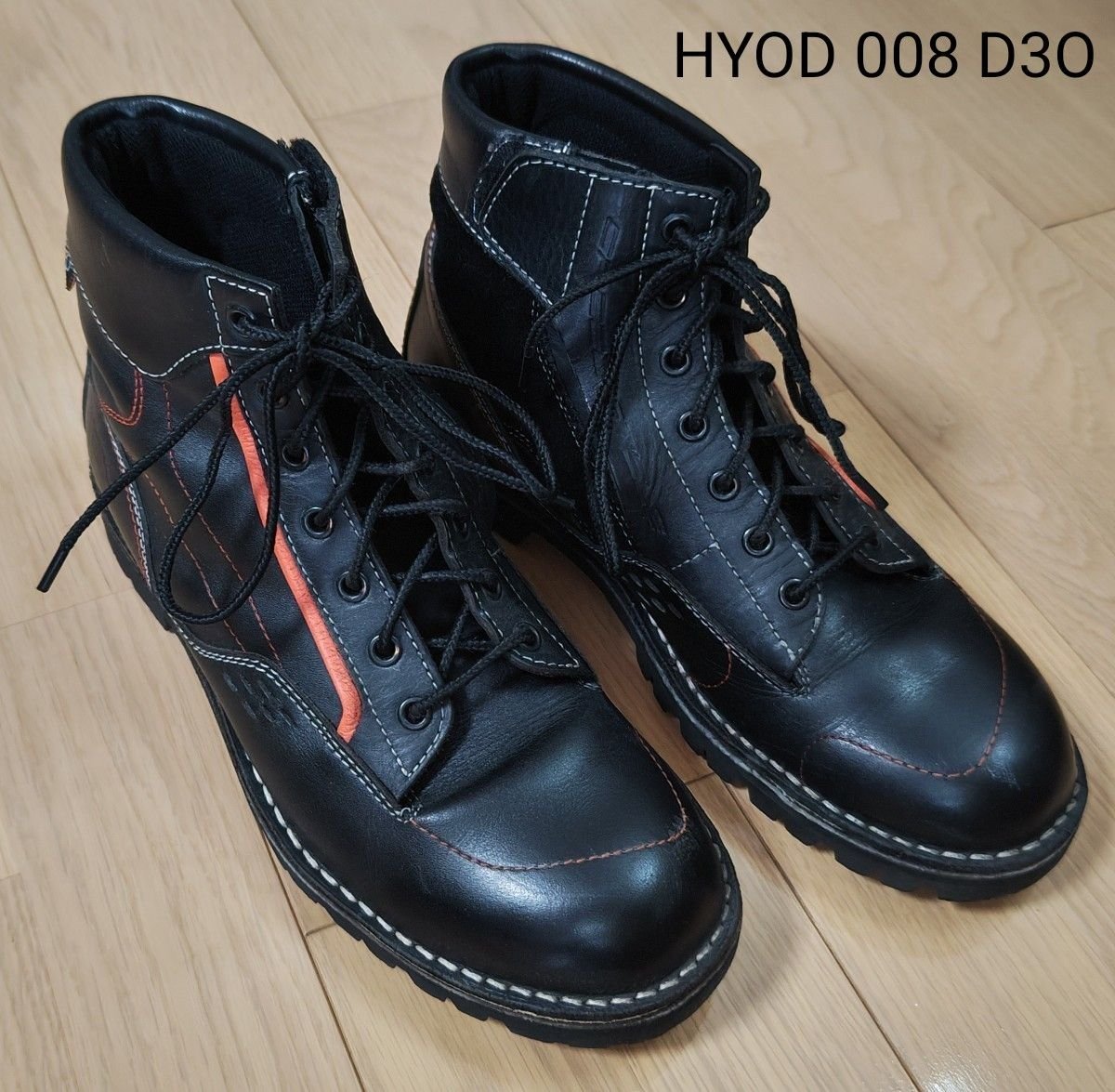 HYOD ヒョウドウ 008 D3O ライディングブーツ サイズ25 5 サイド