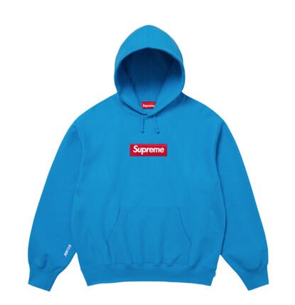 ブルー（青）系 Supreme(シュプリーム) パーカー・フーディ(レディース