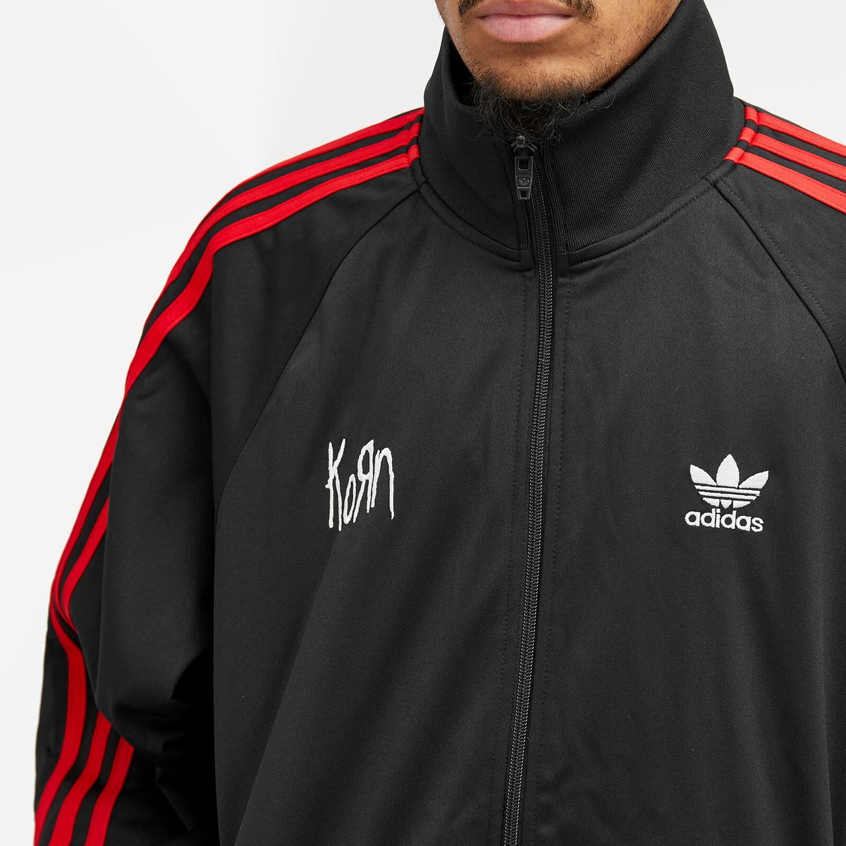 Adidas Men's x Korn Track Top in Black adidas