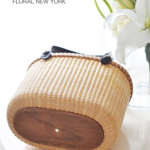 ナンタケットバスケット・ダブルワイン】インナーバッグ&レザー