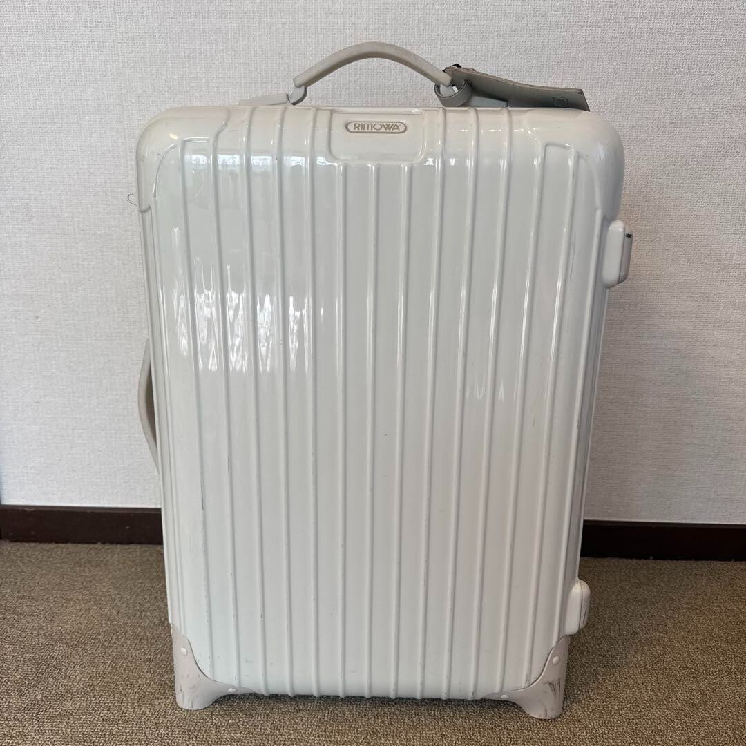 Rimowa United Arrows Salsa Ecru 32L White 2-wheels Carry Case