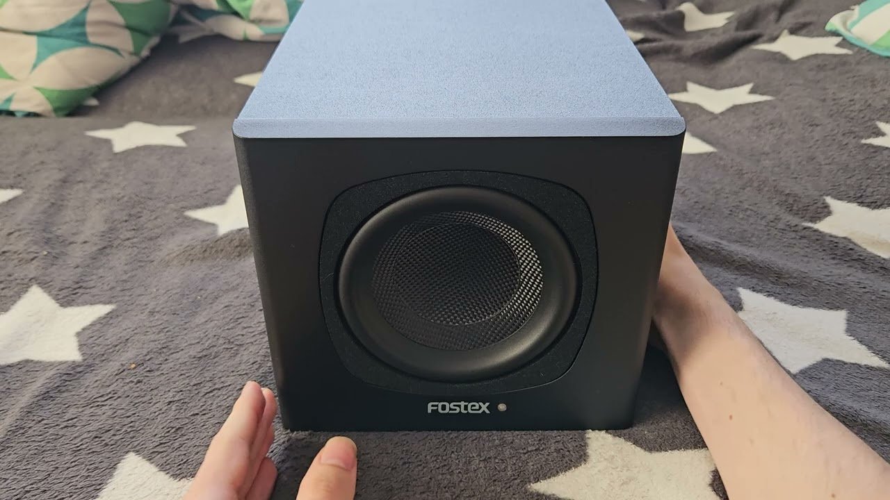 Fostex PM-SUBmini2 - Unboxing and Small Bass test - YouTube