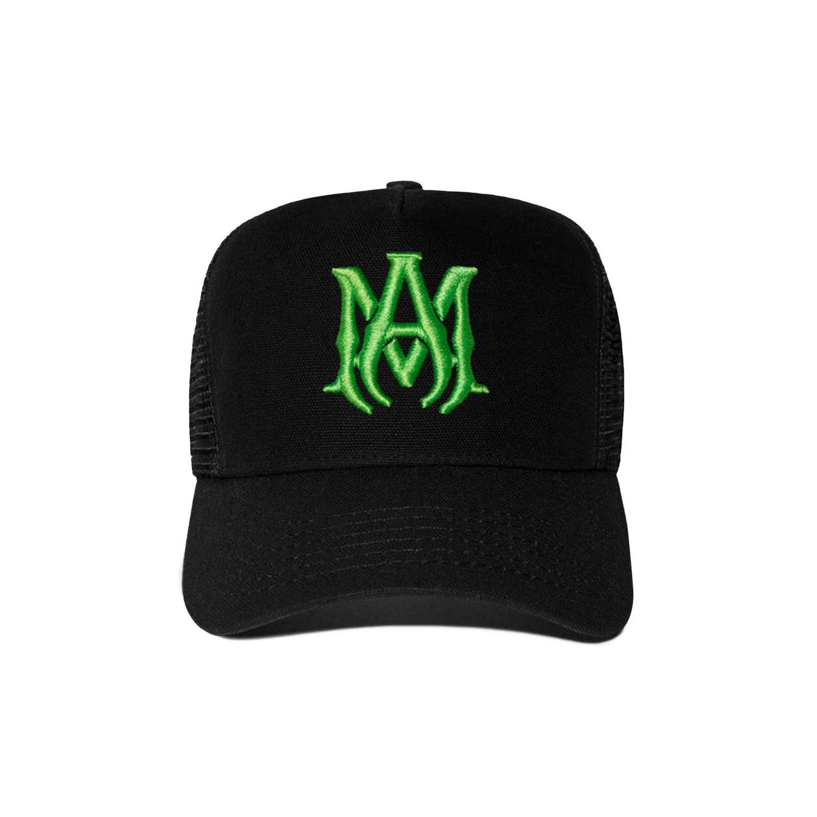 Buy Amiri MA Logo Trucker Hat 'Black' - PF22MAH002 001 BLAC | GOAT