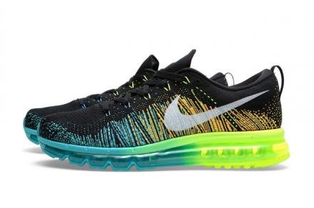 近日発売予定】 ナイキ フライニット エア マックス ブラック/ホワイト