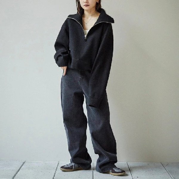 TODAYFUL トゥデイフル Halfzip Wool Pullover ハーフジップウール