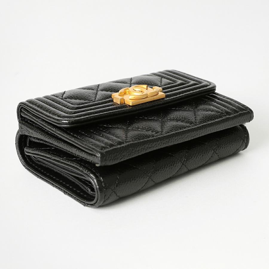 CHANEL（シャネル） 並行輸入 3つ折り財布 ボーイ SMALL WALLET
