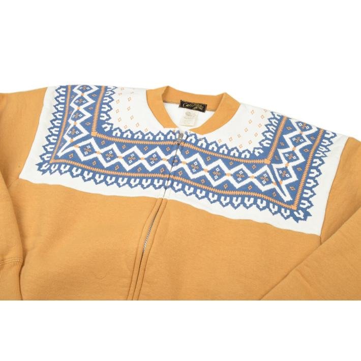 コリンボ コリンボ（COLIMBO）雪柄フルジップスウェット SNOW FLAKE