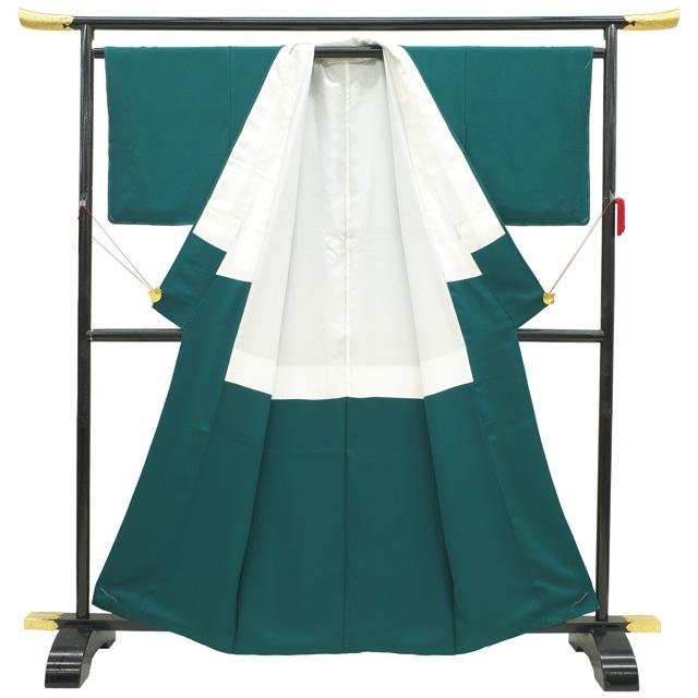 すごい値！ 色無地 斉藤三才 未使用 着物 セミフォーマル 正絹 袷 一つ