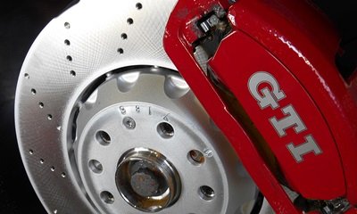 VW Golf7.5 R Performance Front Brake Rotors Set ブレーキローター