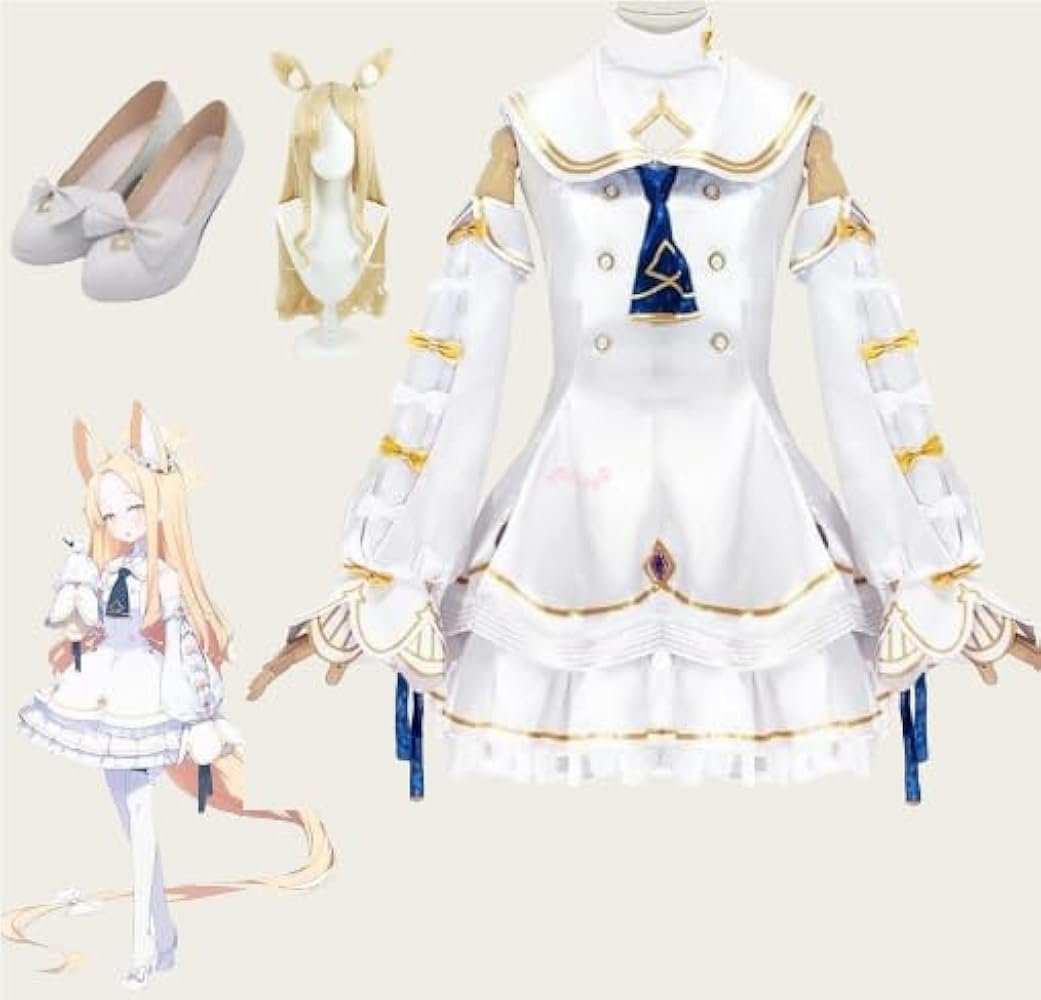 Amazon.co.jp: [YUASEN] ブルアカ 百合園セイア コスプレ衣装+ウィッグ