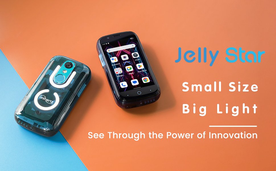 Amazon.com: Unihertz Jelly Star Mini Smartphone 3 Inch Smallest