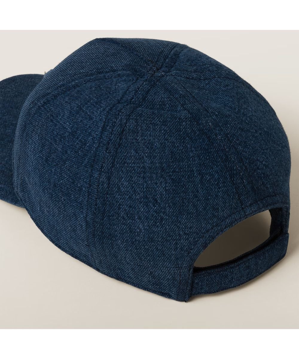 MIU MIU/ミュウミュウ通販 | デニム ベースボールキャップ【送料無料