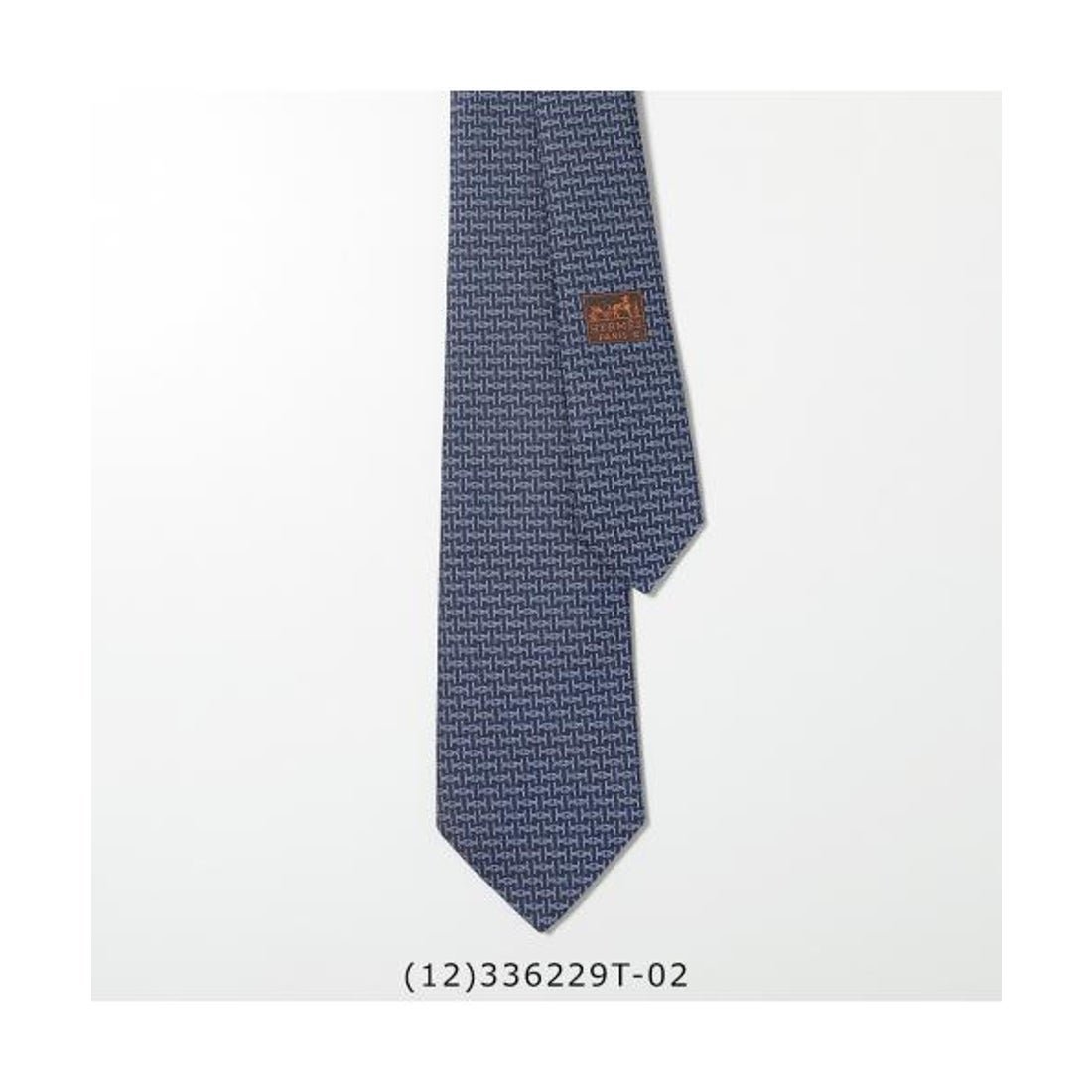 エルメス Hermes HERMES ネクタイ TIE 7cm フランス製 シルク （(14
