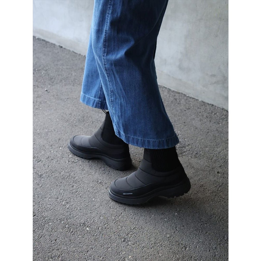 ヌエール nouer VEGE×nouer ハイブリッドスノーブーツ （オフホワイト