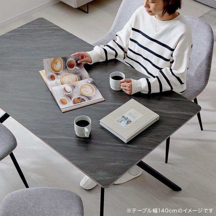 LOWYA（ロウヤ） セラミックテーブル テーブル ダイニングテーブル 幅