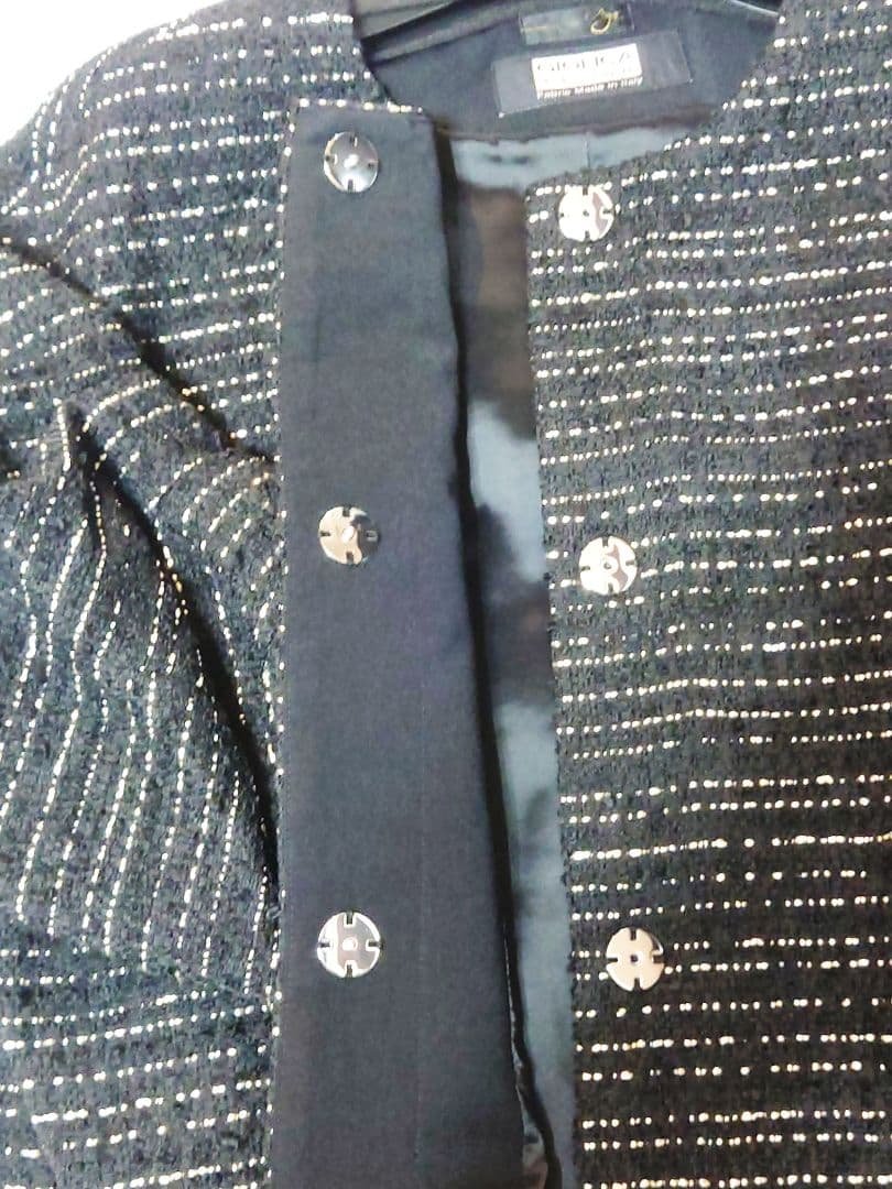 O*e様 新品 46000円→ Aga GIOLICAツイードジャケット - メルカリ