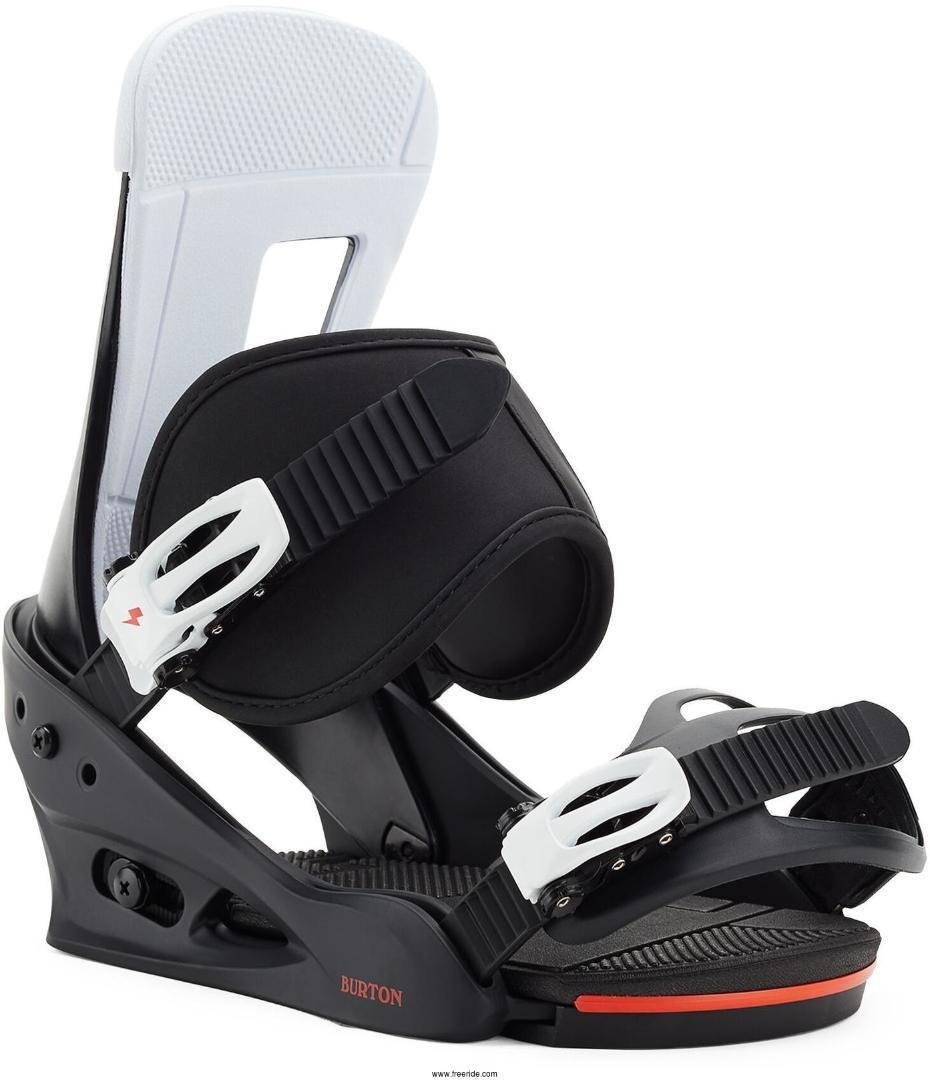 バートン　フリースタイル　ビンディング ブラック/ホワイト　Mサイズ BURTON（バートン） (旧モデル) 22-23 BURTON ビンディング Freestyle