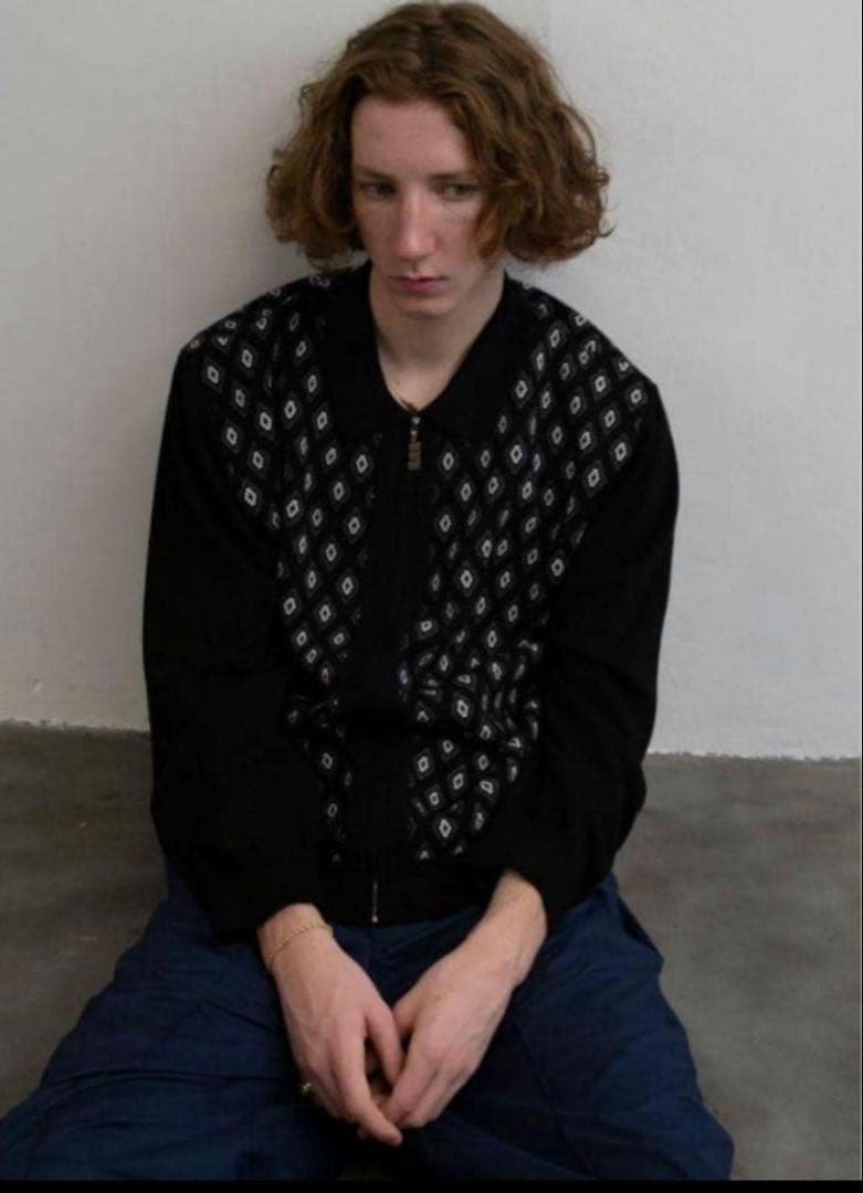 トップス tttmsw 23ss diamond knit polo TTT MSW（ティー）の「Diamond knit polo（ニット/セーター）」 - WEAR