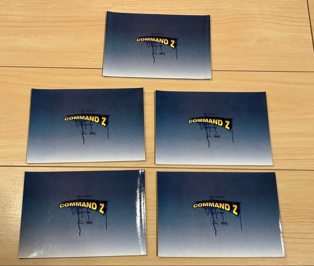 非売品 希少 COMMAND Z コマンドＺ ポストカード 型ステッカー コマンドゼット COMMAND Z フューチュラ スタッシュ ステッカー - メルカリ