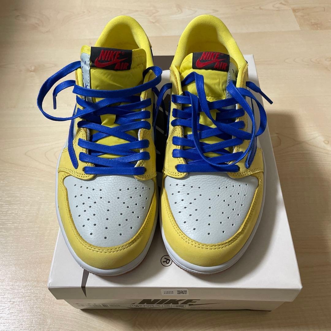 Travis Scott ×Nike AirJordan1LowOGCanary TRAVIS SCOTT x AIR JORDAN 1 LOW OG 