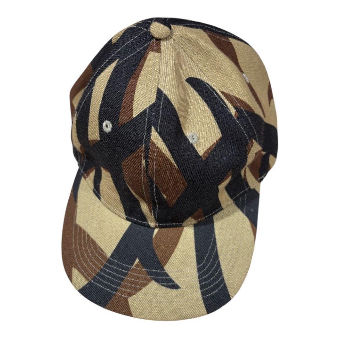 90-00s ASAT アサット トライバルカモ 6パネルキャップ 90s 00s ASAT TRIBAL CAMO 6 PANEL CAP - RICUR