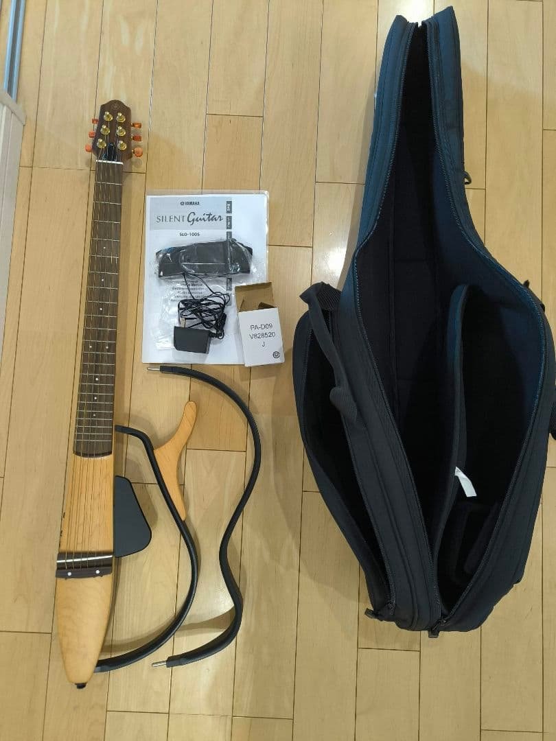 SLINT Guitar エレキギター ナチュラルウッド　slg 100s YAMAHA SLG-100S サイレントギター #YAMAHA #SLG100S #サイレント