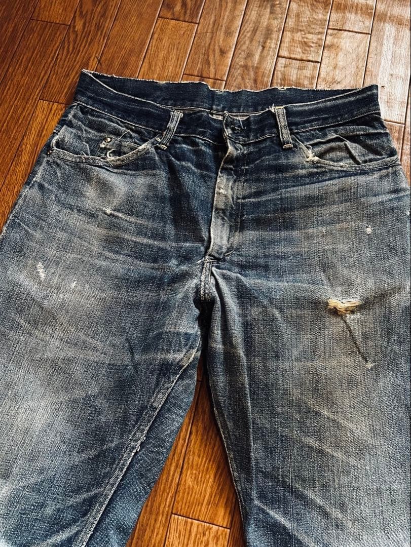 FOREMOST 50s ビンテージデニム　炭鉱　鉱山　501xx 1950s【FOREMOST】デニムパンツ - 古着屋HamburgCafe