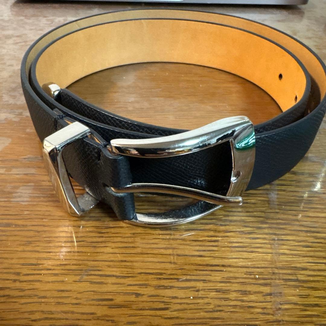 MB ULTIMATE FABRIC レザーベルト by HAAS Derby黒 MB ULTIMATE FABRIC レザーベルト by HAAS Derby Leather